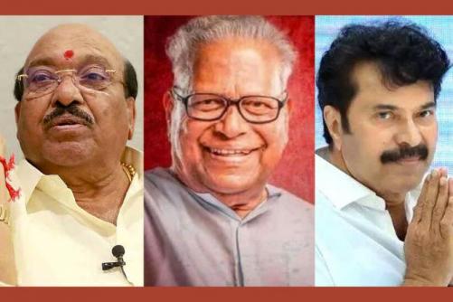 വി.എസ്. അച്യുതാനന്ദനും ധർമ്മേന്ദ്രക്കും പത്മവിഭൂഷൺ; മമ്മൂട്ടിക്കും വെള്ളാപ്പള്ളിക്കും പത്മഭൂഷൺ