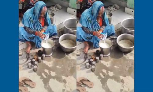 ഒരു ലിറ്റർ പാൽ ഒരു ബക്കറ്റ് വെള്ളത്തിൽ കലക്കി; യുപിയിൽ പ്രധാനാധ്യാപികയ്ക്ക് സസ്പെൻഷൻ