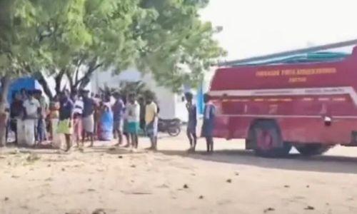 തമിഴ്നാട്ടിലെ പടക്ക നിര്മാണശാലയില് പൊട്ടിത്തെറിയില് ആറ് മരണം തമിഴ്നാട്ടിലെ പടക്ക നിര്മാണശാലയില് പൊട്ടിത്തെറിയില് ആറ് മരണം