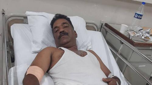 പ്രതിയെ പിടികൂടുന്നതിനിടെ എഎസ്ഐക്ക് കുത്തേറ്റു പ്രതിയെ പിടികൂടുന്നതിനിടെ എഎസ്ഐക്ക് കുത്തേറ്റു