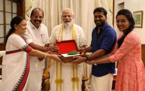 പ്രധാനമന്ത്രിയെ മകളുടെ വിവാഹത്തിന് ക്ഷണിച്ച് എ.എന്‍. രാധാകൃഷ്ണൻ