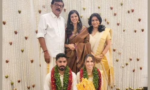 പ്രിയദർശന്റെ മകൻ സിദ്ധാർത്ഥ് വിവാഹിതനായി പ്രിയദർശന്റെ മകൻ സിദ്ധാർത്ഥ് വിവാഹിതനായി