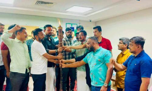 യൂത്ത് ഫെസ്റ്റ് 2024 ദീപശിഖ പ്രയാണത്തിന് സ്വീകരണം നൽകി യൂത്ത് ഫെസ്റ്റ് 2024 ദീപശിഖ പ്രയാണത്തിന് സ്വീകരണം നൽകി
