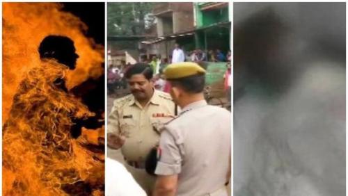 ജയ് ശ്രീറാം വിളിക്കാത്തതിൽ അക്രമികൾ തീ കൊളുത്തിയ മുസ്ലിം ബാലൻ മരിച്ചു