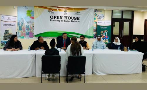 ഓപ്പൺഹൗസ് സംഘടിപ്പിച്ച് ഇന്ത്യൻ എംബസി