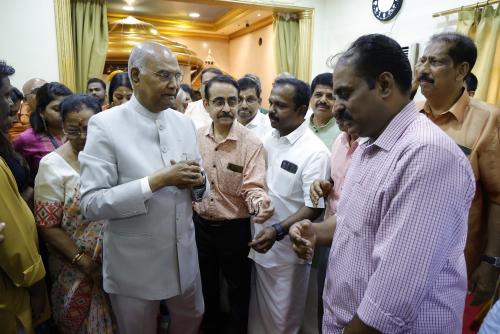 ഗുരുദേവ സോഷ്യൽ സൊസൈറ്റിയിൽ മുൻ രാഷ്ട്രപതി രാംനാഥ് കോവിന്ദ് സന്ദർശിച്ചു ഗുരുദേവ സോഷ്യൽ സൊസൈറ്റിയിൽ മുൻ രാഷ്ട്രപതി രാംനാഥ് കോവിന്ദ് സന്ദർശിച്ചു