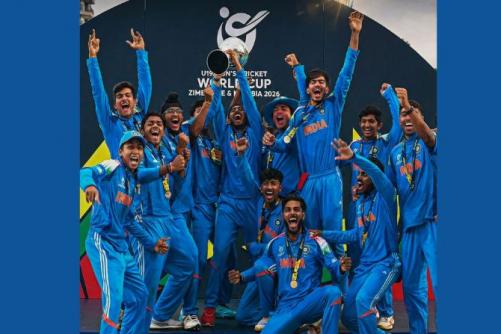 ഇംഗ്ലണ്ടിനെ തകർത്ത് ഇന്ത്യക്ക് ആറാം അണ്ടർ-19 ലോകകപ്പ്; ബി.സി.സി.ഐ 7.5 കോടി പാരിതോഷികം പ്രഖ്യാപിച്ചു