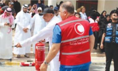 ദുരന്തനിവാരണ പരിശീലനവുമായി ബഹ്‌റൈൻ റെഡ് ക്രസന്റ് സൊസൈറ്റി