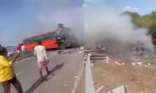 സൂറത്തിൽ ബസുകൾ കൂട്ടിയിടിച്ച് അപകടം: ഏഴു പേർ മരിച്ചു, 40 പേർക്ക് പരിക്ക്
