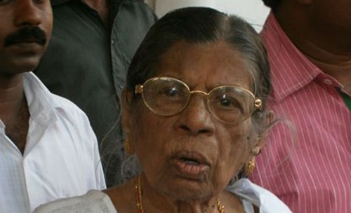 കെ.ആര്‍. ഗൌരിയമ്മക്കെതിരെ കേസ്