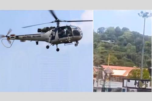 ശബരിമല സന്നിധാനത്തിന് മുകളിലൂടെ കോസ്റ്റ് ഗാർഡ് ഹെലികോപ്ടർ താഴ്ന്നു പറന്നു: സ്പെഷ്യൽ കമ്മീഷണർ അന്വേഷണത്തിന് ഉത്തരവിട്ടു