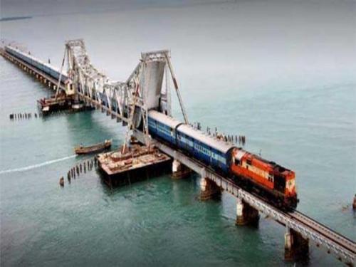 രാമേശ്വരം−ധനുഷ്കോടി ലൈൻ പുനർനിർമിക്കും: ഇന്ത്യൻ റെയിൽവേ രാമേശ്വരം−ധനുഷ്കോടി ലൈൻ പുനർനിർമിക്കും: ഇന്ത്യൻ റെയിൽവേ