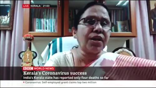 കേരളത്തിന്റെ ടീച്ചറമ്മയാണ് താരം കേരളത്തിന്റെ ടീച്ചറമ്മയാണ് താരം