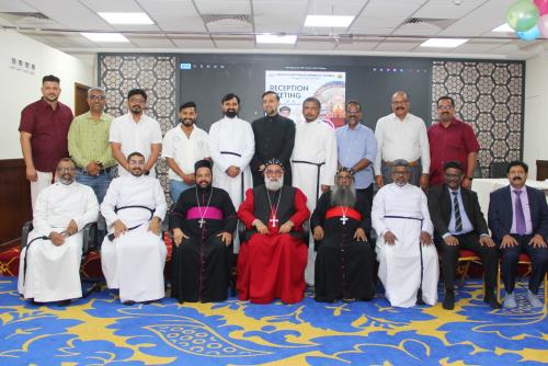 മോർ ബസ്സേലിയോസ് ജോസഫ് കാതോലിക്കാ ബാവയ്ക്ക് സ്വീകരണം നല്കി മോർ ബസ്സേലിയോസ് ജോസഫ് കാതോലിക്കാ ബാവയ്ക്ക് സ്വീകരണം നല്കി