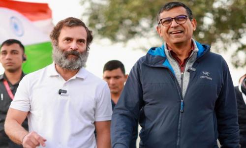 ഭാരത് ജോഡോ യാത്രയിൽ രാഹുൽ ഗാന്ധിക്കൊപ്പം റിസർവ് ബാങ്ക് മുൻ ഗവർണർ രഘുറാം രാജനും ഭാരത് ജോഡോ യാത്രയിൽ രാഹുൽ ഗാന്ധിക്കൊപ്പം റിസർവ് ബാങ്ക് മുൻ ഗവർണർ രഘുറാം രാജനും