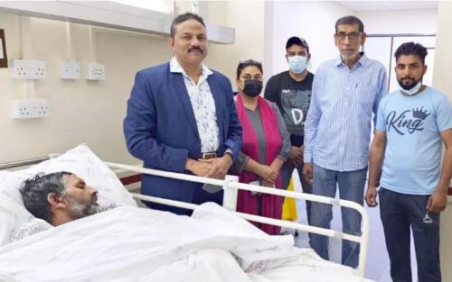 പക്ഷാഘാതത്തെത്തുടർന്ന് കിടപ്പിലായ പഞ്ചാബ് സ്വദേശിയെ നാട്ടിലെത്തിച്ചു