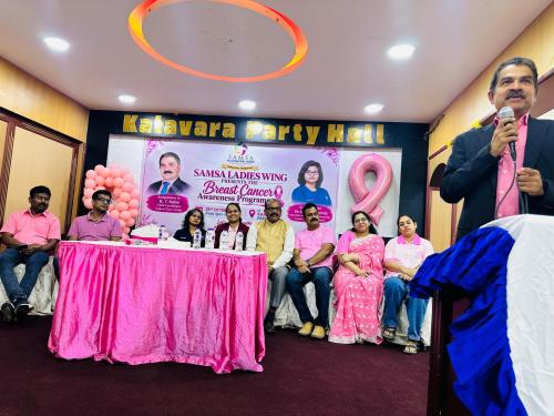 സാംസ ബഹ്‌റൈൻ സ്തനാർബുദ ബോധവൽക്കരണ ക്ലാസ് സംഘടിപ്പിച്ചു