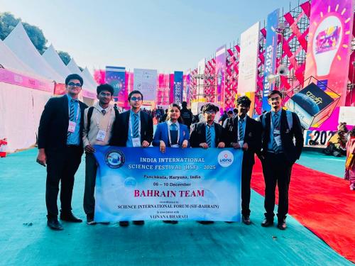 ഇന്ത്യ ഇന്റർനാഷണൽ സയൻസ് ഫെസ്റ്റിവലിൽ എസ്.ഐ.എഫ്. ബഹ്‌റൈൻ വിദ്യാർത്ഥികൾ പങ്കെടുത്തു.