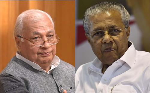 ഗവർണറെ വേദിയിലിരുത്തി രൂക്ഷമായി വിമർശിച്ച് മുഖ്യമന്ത്രി ഗവർണറെ വേദിയിലിരുത്തി രൂക്ഷമായി വിമർശിച്ച് മുഖ്യമന്ത്രി