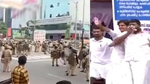 തലസ്ഥാനം യുദ്ധക്കളം; യൂത്ത് കോൺഗ്രസ് മാർച്ചിൽ വ്യാപക സംഘർഷം   