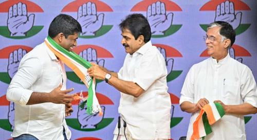 മുൻ ഐഎഎസ് ഉദ്യോഗസ്ഥൻ കണ്ണൻ ഗോപിനാഥൻ കോൺഗ്രസിൽ