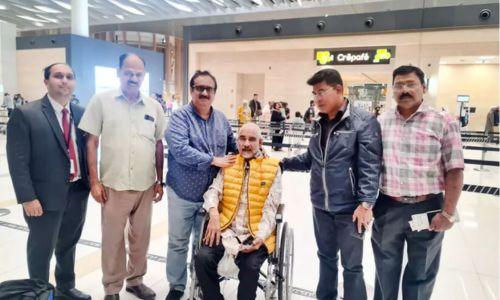 സന്ദർശക വിസയിൽ ബഹ്റൈനിലെത്തി രോഗബാധിതനായ മലയാളിയെ സന്നദ്ധ പ്രവർത്തകർ നാട്ടിലയച്ചു