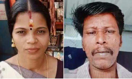 കുളത്തൂപ്പുഴയിൽ ഭർത്താവ് ഭാര്യയെ കുത്തിക്കൊലപ്പെടുത്തി കുളത്തൂപ്പുഴയിൽ ഭർത്താവ് ഭാര്യയെ കുത്തിക്കൊലപ്പെടുത്തി