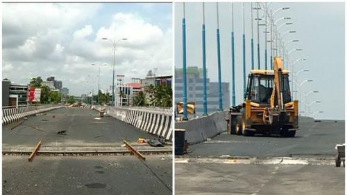 പാലാരിവട്ടം മേൽപ്പാലം പഞ്ചവടിപ്പാലം പോലെ: പരിഹസിച്ച് ഹൈക്കോടതി