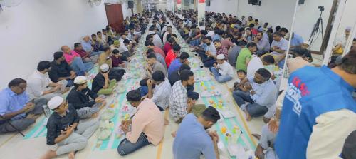 സമസ്ത ബഹ്‌റൈൻ ഇഫ്താർ സംഗമം മനാമയിൽ തുടക്കമായി; വിപുലമായ സജ്ജീകരണങ്ങൾ