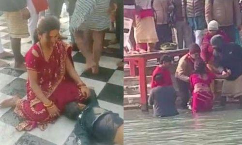 ക്യാൻസർ ഭേദമാക്കാൻ മാതാപിതാക്കൾ ഗംഗയിൽ മുക്കിയ അഞ്ച് വയസുകാരൻ മരിച്ചു ക്യാൻസർ ഭേദമാക്കാൻ മാതാപിതാക്കൾ ഗംഗയിൽ മുക്കിയ അഞ്ച് വയസുകാരൻ മരിച്ചു