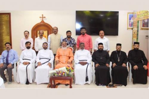 സ്വീകരണം നൽകി സ്വീകരണം നൽകി