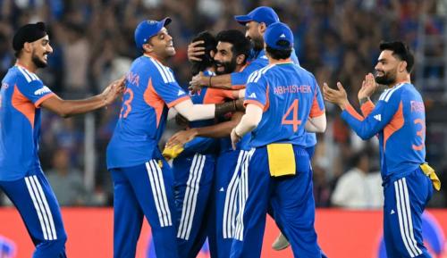 ലോകം കീഴടക്കി സഞ്ജുവും സംഘവും; ന്യൂസിലൻഡിനെ തകർത്ത് ഇന്ത്യക്ക് ടി20 ലോകകപ്പ്