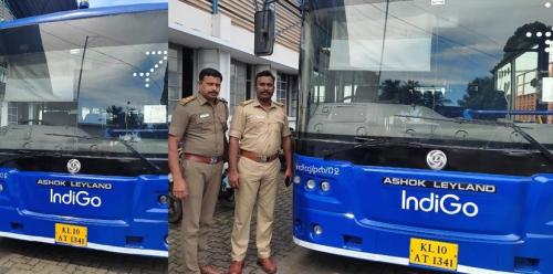 നികുതി അടച്ചില്ല;‘ഇന്‍ഡിഗോ’ ബസ് കസ്റ്റഡിയില്‍