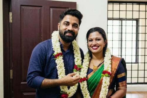 പി.എം. ആർഷോയും കെ. വിദ്യയും വിവാഹിതരായി