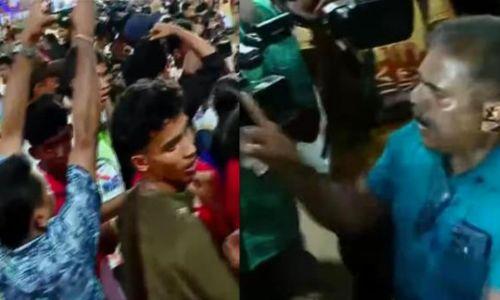 സ്കൂൾ കായിക മേളയിലെ പ്രതിഷേധത്തിൽ നടപടി; നാവ മുകുന്ദയ്ക്കും മാർ ബേസിലിനും അടുത്ത കായിക മേളയിൽ വിലക്ക് സ്കൂൾ കായിക മേളയിലെ പ്രതിഷേധത്തിൽ നടപടി; നാവ മുകുന്ദയ്ക്കും മാർ ബേസിലിനും അടുത്ത കായിക മേളയിൽ വിലക്ക്