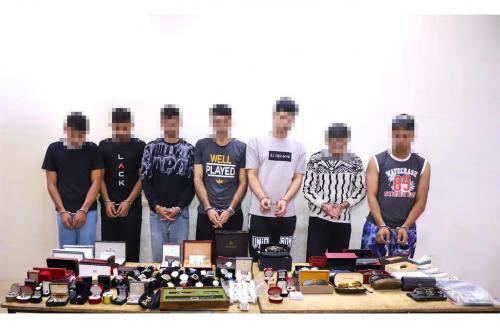 8 ലക്ഷം ദിനാറിന്റെ വൻ മോഷണം: ഏഴംഗ സംഘത്തെ പിടികൂടി തലസ്ഥാന പോലീസ്