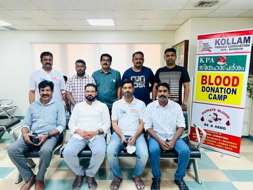 കൊല്ലം പ്രവാസി അസ്സോസിയേഷൻ 10ആമത് രക്തദാന ക്യാമ്പ് സ്നേഹസ്പർശം സംഘടിപ്പിച്ചു കൊല്ലം പ്രവാസി അസ്സോസിയേഷൻ 10ആമത് രക്തദാന ക്യാമ്പ് സ്നേഹസ്പർശം സംഘടിപ്പിച്ചു