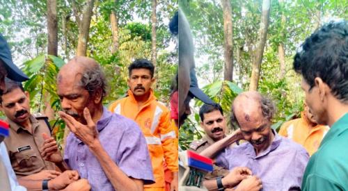 ഭാര്യയെ വെട്ടിപ്പരിക്കേൽപ്പിച്ച് കടന്നുകളഞ്ഞയാൾ സമീപത്തെ പുരയിടത്തിലെ കിണറ്റിൽ വീണു; ഫയർഫോഴ്സെത്തി രക്ഷിച്ചു ഭാര്യയെ വെട്ടിപ്പരിക്കേൽപ്പിച്ച് കടന്നുകളഞ്ഞയാൾ സമീപത്തെ പുരയിടത്തിലെ കിണറ്റിൽ വീണു; ഫയർഫോഴ്സെത്തി രക്ഷിച്ചു