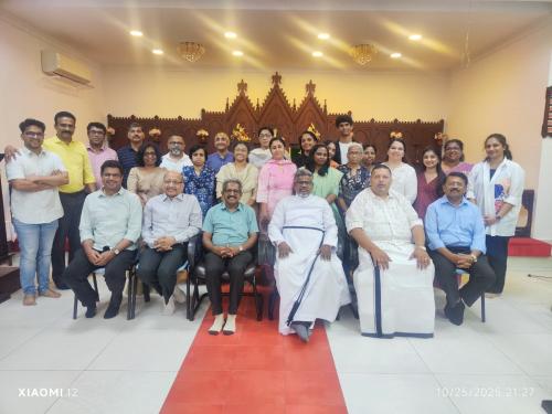 സി.എം.എസ്. കോളജ് അലുംനി അസോസിയേഷൻ ബഹ്റൈൻ ചാപ്റ്റർ 'വിദ്യാസൗഹൃദം' സംഘടിപ്പിച്ചു സി.എം.എസ്. കോളജ് അലുംനി അസോസിയേഷൻ ബഹ്റൈൻ ചാപ്റ്റർ 'വിദ്യാസൗഹൃദം' സംഘടിപ്പിച്ചു