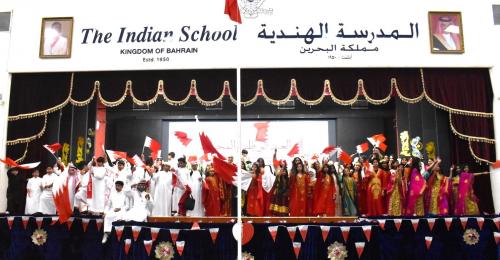 ഇന്ത്യൻ സ്‌കൂൾ ഇസ ടൗൺ കാമ്പസിൽ ബഹ്റൈൻ ദേശീയ ദിനം വിപുലമായി ആഘോഷിച്ചു