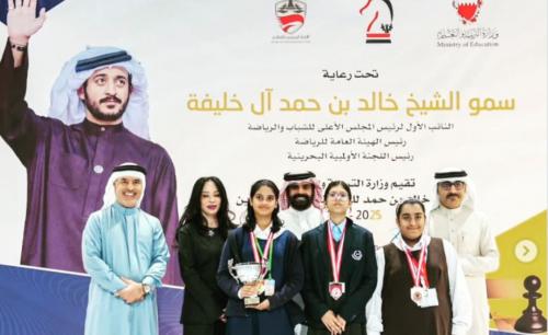 ഖാലിദ് ബിൻ ഹമദ് ചെസ് ചാമ്പ്യൻഷിപ്പിൽ ഇന്ത്യൻ സ്‌കൂൾ വിദ്യാർഥിനിക്ക് സ്വർണത്തിളക്കം