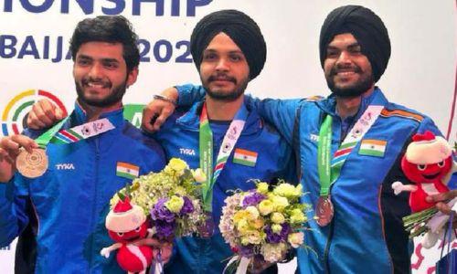 ഏഷ്യൻ ഗെയിംസ്; ഇന്ത്യക്ക് ആറാം സ്വർണം; നേട്ടം 10m എയർ പിസ്റ്റളിൽ പുരുഷ ടീമിന്