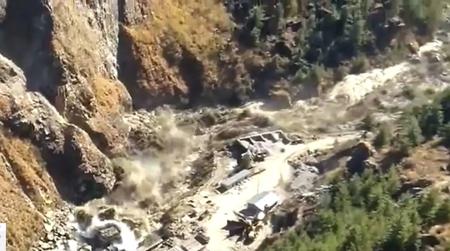 ഉത്തരാഖണ്ഡിലെ മഞ്ഞുമല അപകടം; 150തോളം പേരെ കാണാതായതായി റിപ്പോർട്ട്