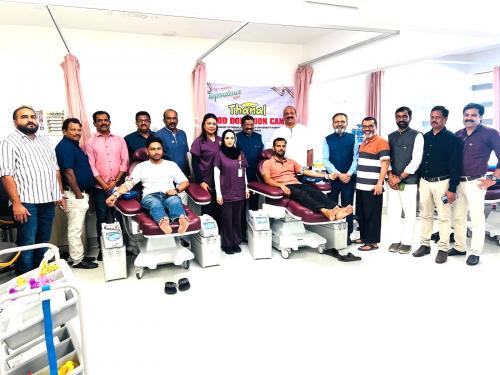 തണൽ ബഹ്‌റൈൻ ചാപ്റ്റർ ഇന്ത്യൻ സ്വാതന്ത്ര്യ ദിനത്തോടനുബന്ധിച്ച് നടത്തിയ രക്തദാന ക്യാമ്പ് ശ്രദ്ധേയമായി