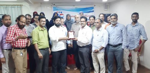  രാജു ഇരിങ്ങലിന് യാത്രയയപ്പ് നല്‍കി