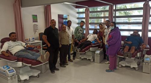 കെ.പി.എ. ബഹ്റൈൻ ഒൻപതാമത് രക്തദാനക്യാമ്പ് സംഘടിപ്പിച്ചു കെ.പി.എ. ബഹ്റൈൻ ഒൻപതാമത് രക്തദാനക്യാമ്പ് സംഘടിപ്പിച്ചു