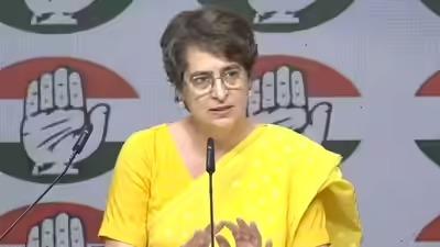 വനിതാ ബിൽ പരാജയം: ഭരണപക്ഷത്തിനേറ്റ തിരിച്ചടിയെന്ന് പ്രിയങ്ക ഗാന്ധി