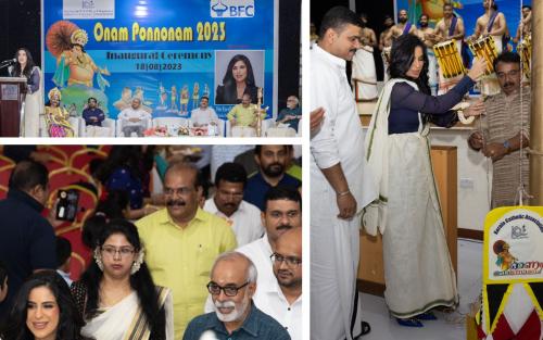 കെസിഎ − ബിഎഫ്സി ഓണം പൊന്നോണം 2023 ആഘോഷ പരിപാടികൾക്ക് കൊടിയേറി 