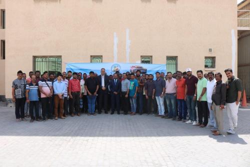 വോയ്‌സ് ഓഫ് ആലപ്പിയുടെ തൊഴിലാളിദിനാഘോഷം ലേബർ മിനിസ്ട്രിയുടെ സുരക്ഷാ വിഭാഗം ഹെഡ് ഹുസ്സൈൻ അൽ ഹുസ്സൈനി ഉൽഘാടനം ചെയ്‌തു