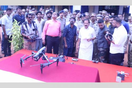 വിയ്യൂർ സെൻട്രൽ ജയിലിൽ ഡ്രോൺ സുരക്ഷാ സംവിധാനത്തിന് തുടക്കം